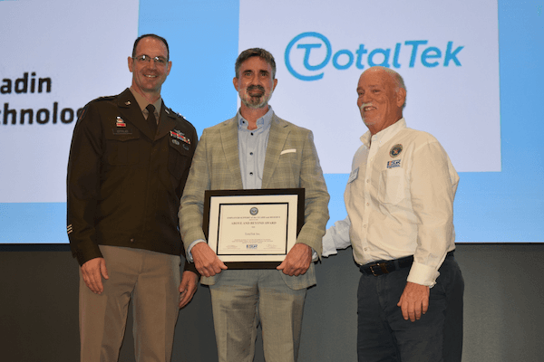 TotalTek Recognized with ESGR Above and Beyond Award